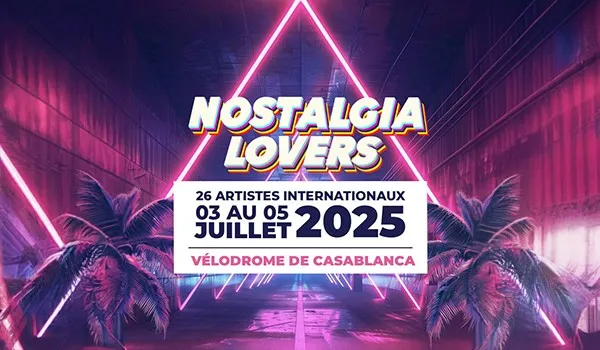 NOSTALGIA LOVERS FESTIVAL – 2ème Édition | EARLY BIRD PASS – 3 SOIRÉES