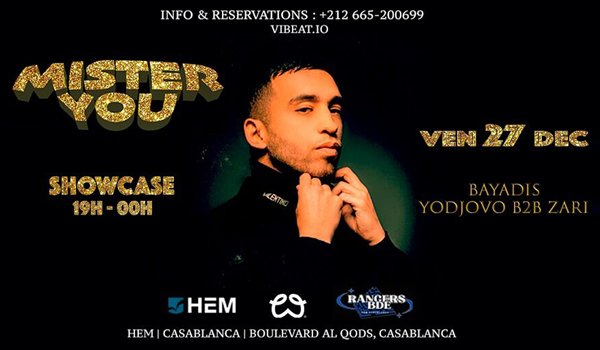 MISTER YOU EN SHOWCASE