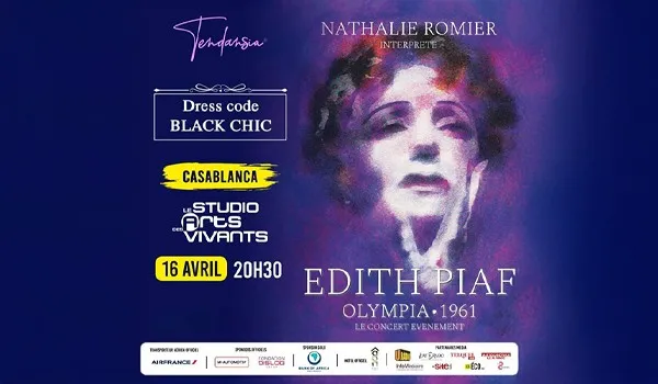 EDITH PIAF - OLYMPIA 61 à Casablanca